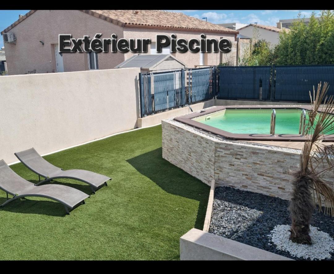 Maison 8 Couchages Clim, Plage A Pied, Petite Piscine 拉诺维勒港 外观 照片